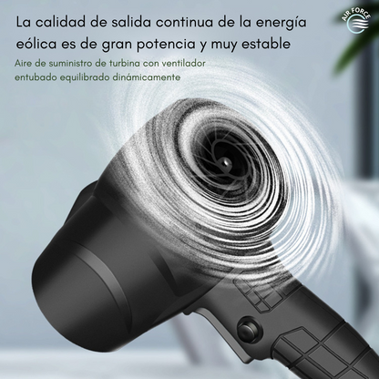 TurboSopla™ – Soprador Portátil para Limpeza Rápida + Batería EXTRA GRATIS