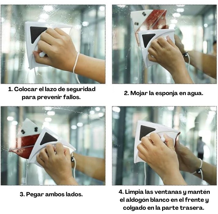 Limpeza Mágica de Vidros