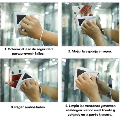 Limpeza Mágica de Vidros