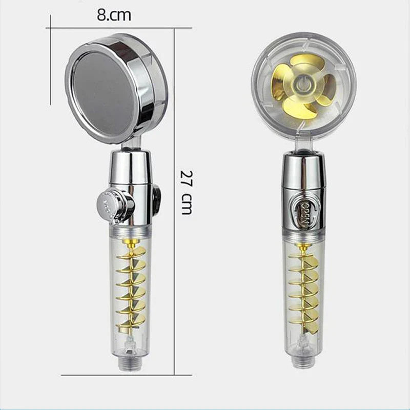 Regadera Spa Turbo Espiral