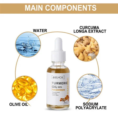 🧴Turmeric Sérum® - Corretor de Manchas Escuras🧪